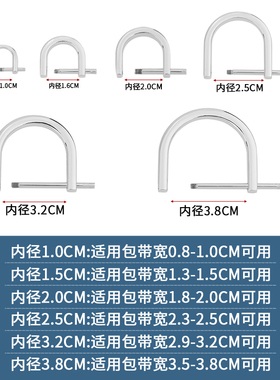 金属可拆卸螺旋D扣维修好物