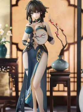 崩坏星穹铁道国风旗袍阮梅手办二次元美少女模型玩具桌面机箱摆件