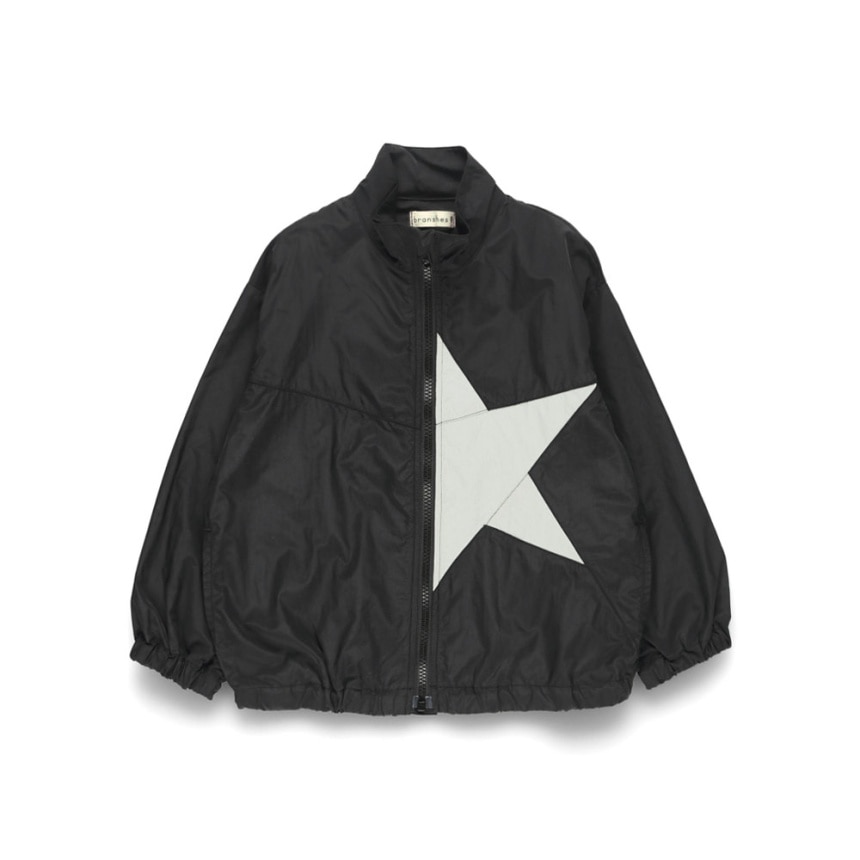 Kiddielove 日本代购 童装 Br.轻薄防雨处理星星拉链立领风衣外套 - 图3