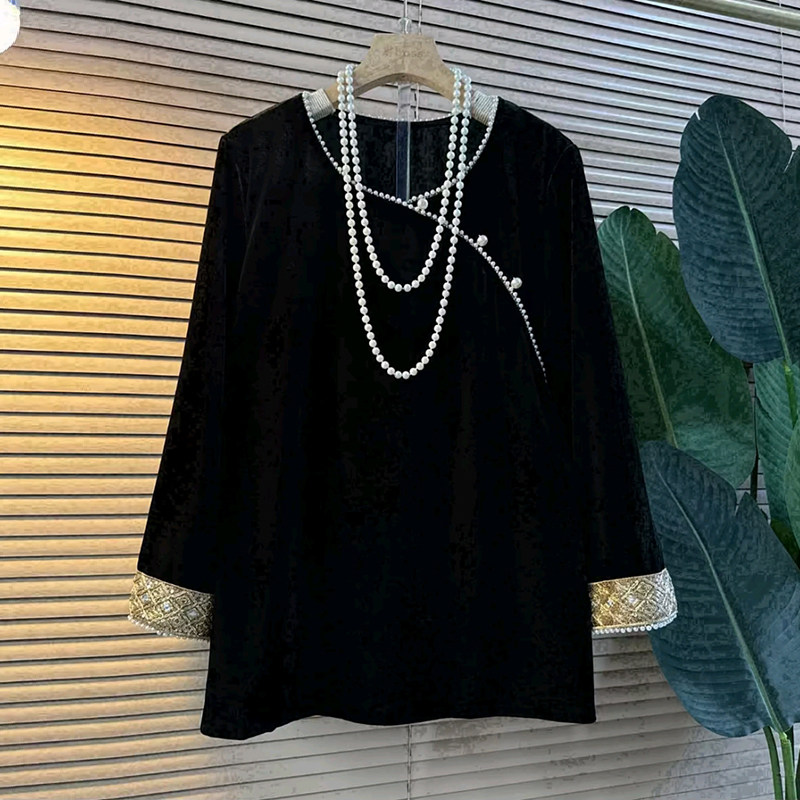 2025秋季减龄新款大码女装胖MM复古民族风绣花盘扣棉马甲打底裤子,淘宝优惠券,粉丝福利购,淘宝优惠卷