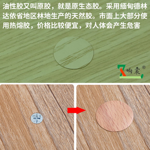 响震家具橱柜自粘封口贴遮丑盖螺丝孔贴环美贴三合一贴盖纸防尘 - 图1