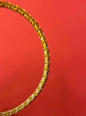 情侣款龙绳手编可调节本命佛手链