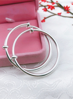 香港正生宝宝手镯满月周岁礼物