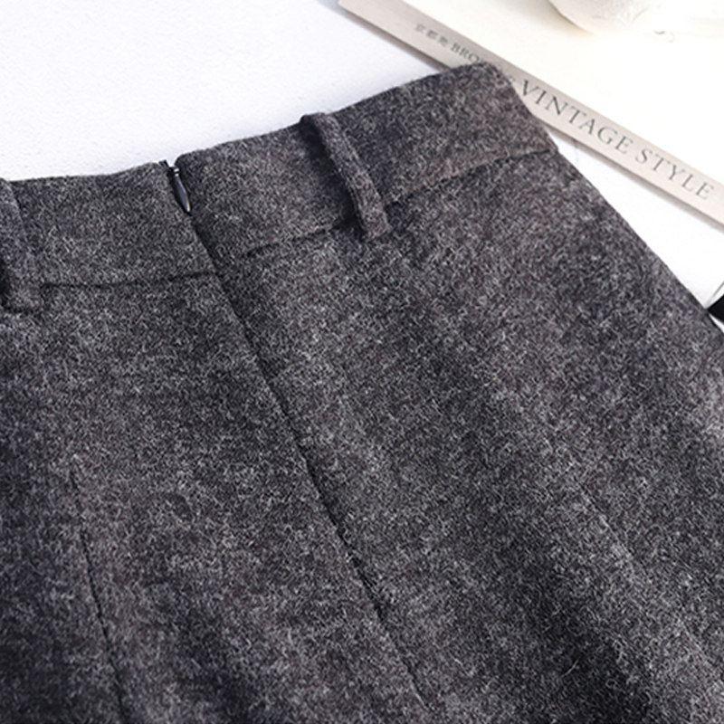 阔腿裤裙秋冬2021新款高腰休闲裤子 登依韩休闲裤