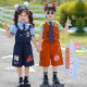 ເດັກຍິງ Judy Rabbit Officer Three Piece Suit Summer Nick Disney Spring Autumn Men's Garden Dress Birthday Dress Performance