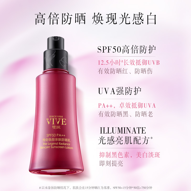 【效期6-12个月内，介意慎拍】双妹防晒乳高倍军训专用防晒霜