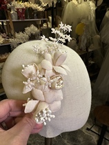 Beauty High Original Champagne Mountain Tea Flowers Handmade Branches Bridal Head Ornaments and Makeup Styling for a Genuine Brigade Pat