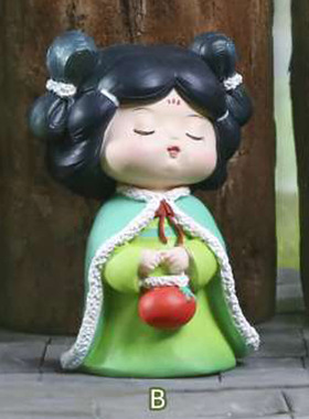 艺琳树脂摆件国潮古风