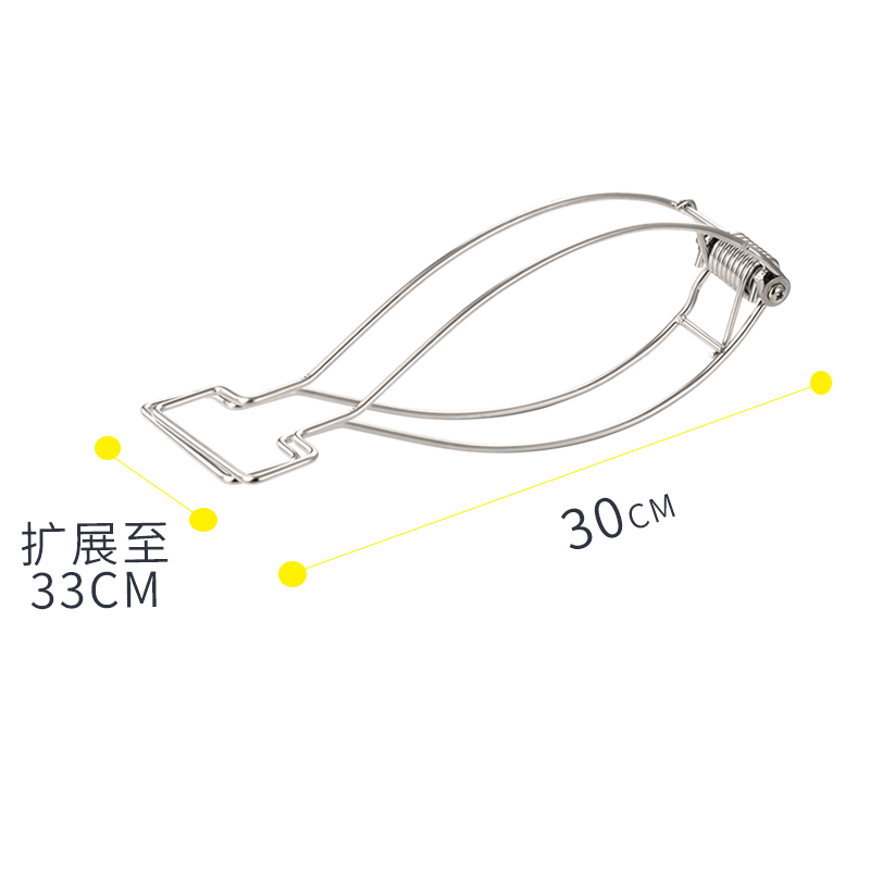 晒被子大夹子特大固定衣夹不锈钢棉被夹晾衣架防风家用超大号强力 - 图3