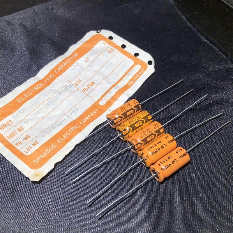 美国思碧SPRAGUE 501D系列 470UF 25V发烧轴向阴极电解电容_虎窝淘