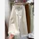 New Straight Leg Loose Overalls ໂສ້ງຂາສັ້ນກະທັດຮັດ