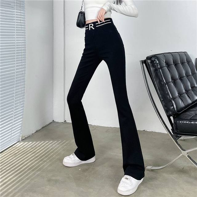 Summer thin flared casual pants