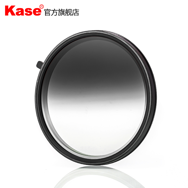 kase卡色 可调渐变减光圆镜GND0.9渐变镜可调ND2-5减光镜 77 82mm 适用于佳能索尼单反微单相机滤镜 - 图0