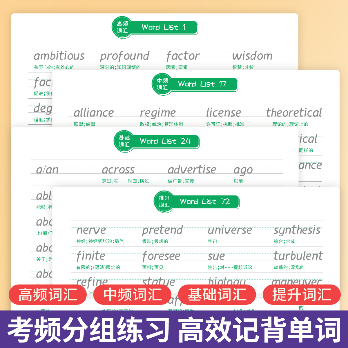 六品堂考研英语高分写作字帖衡水体练字帖句句真研5500必备词汇真相作文英一英二历年真题大学生单词闪过临摹男生女生漂亮字体钢笔 - 图1