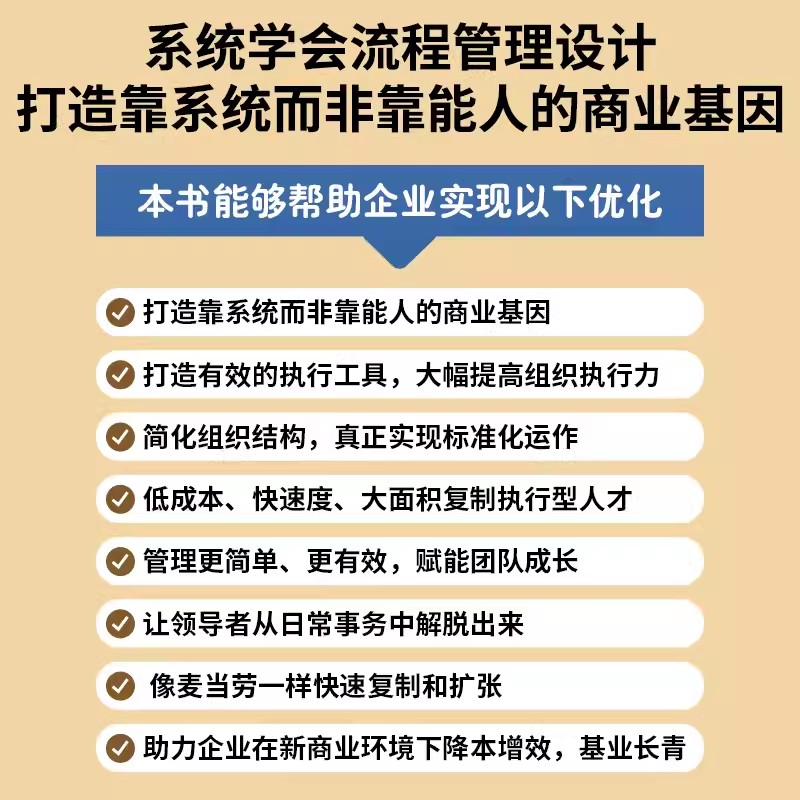 流程密码 章义伍流程管理体系大公开 解放管理降本增效赋能团队成长实现标准化规模化复制企业做大做好做强做久书籍 - 图1