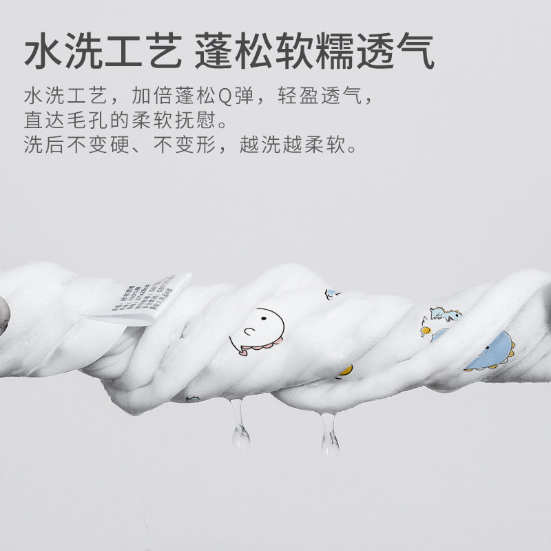 婴儿纯棉纱布围嘴 宝盖儿小围嘴