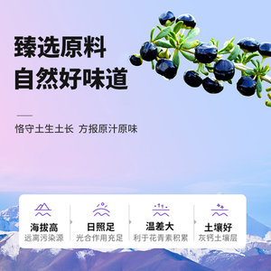 早康黑枸杞原浆150ml*5盒 青海黑枸杞花青素枸杞子原液官方旗舰店