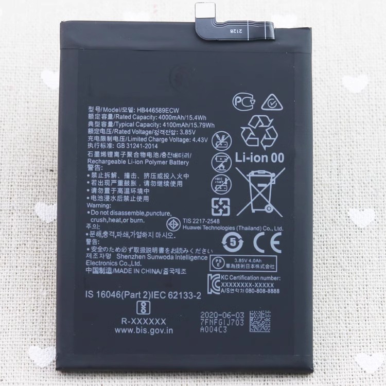 适用荣耀V30pro OXF-AN10手机电板nova6 4G华为WLZ-AL10原装电池