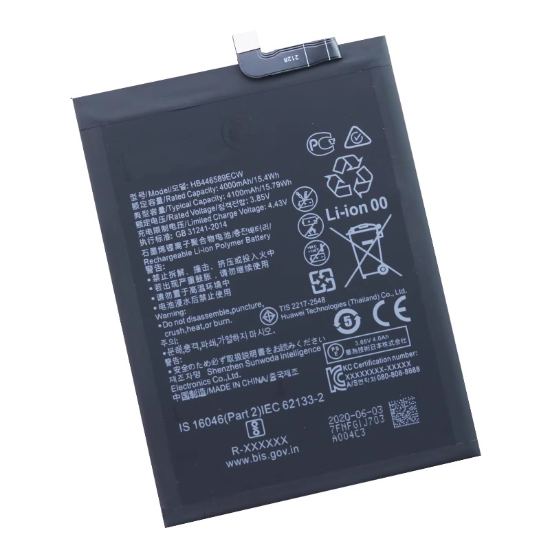 适用荣耀V30pro OXF-AN10手机电板nova6 4G华为WLZ-AL10原装电池