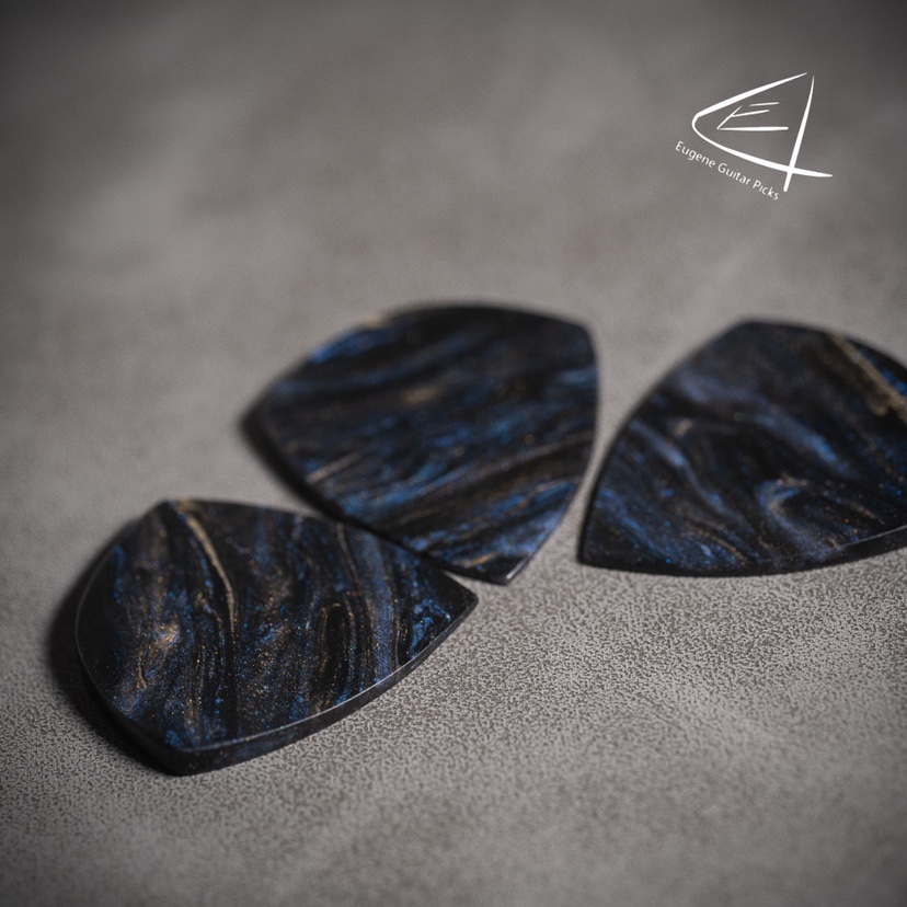 Eugene Guitar Picks Starship星河战舰3mm渐变吉他拨片-图1