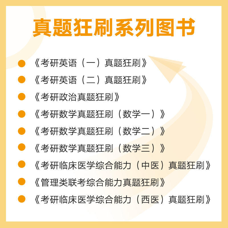 现货】2025考研英语历年真题狂刷英语一二历年真题2005-2024试卷版刷题卷 考研政治数学历年真题数一数二数三管综真题 - 图1