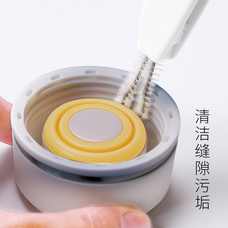 日本marna杯盖刷杯子瓶口清洁刷家用迷你刷门窗凹槽缝隙刷洗杯刷,淘宝优惠券,粉丝福利购,淘宝优惠卷