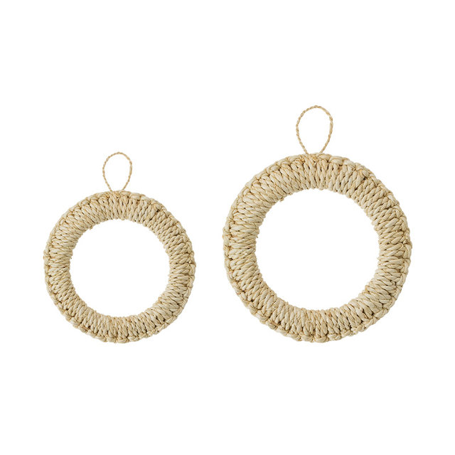Frost Mountain Handmade Straw Weaving Kitchen Pot Pad