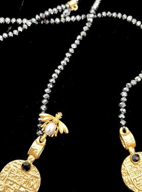 简约气质时尚天然百搭长款锁骨链