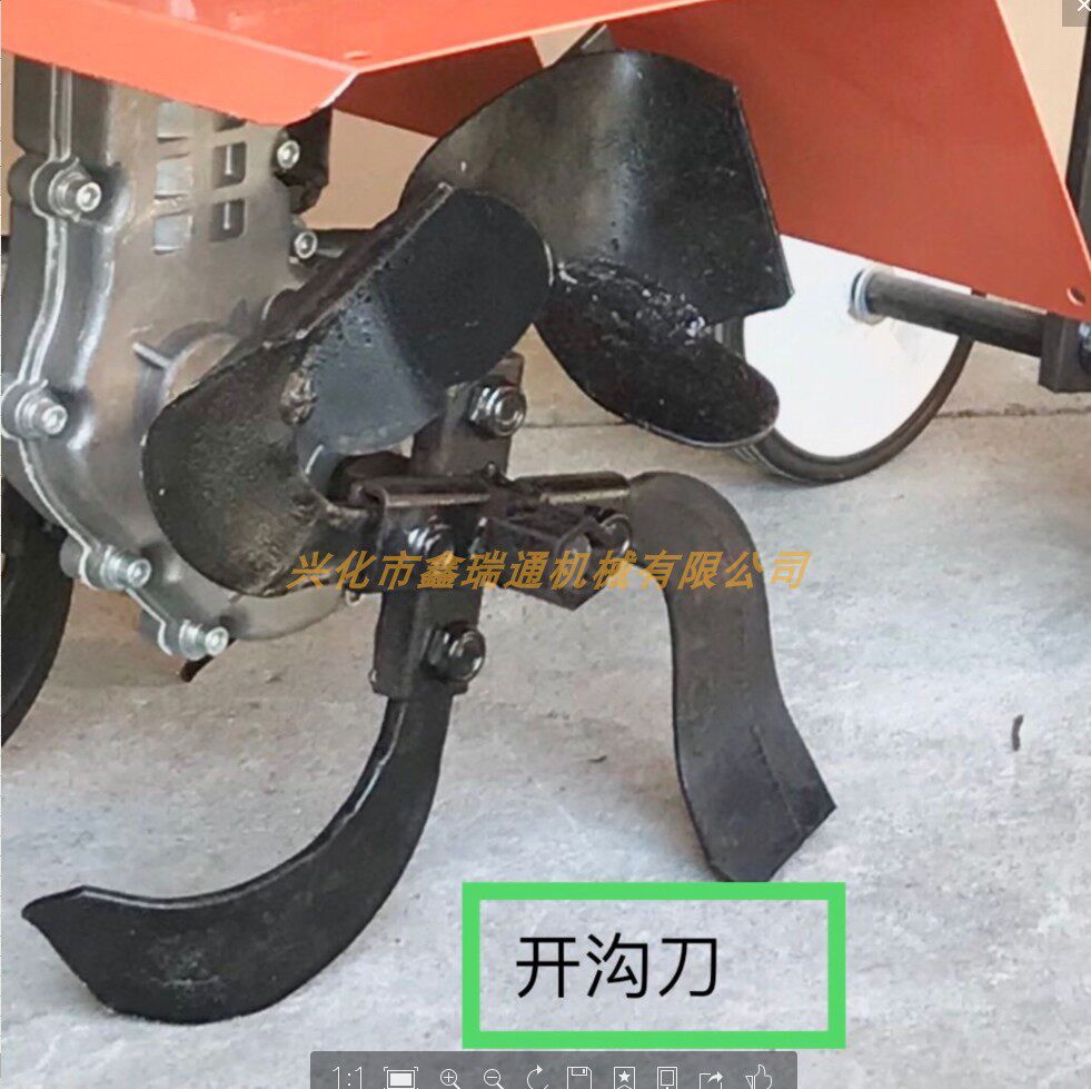 旋耕除草刀开沟刀硬地刀单铧犁行走轮六方轴对边17微耕机配件松土_虎窝淘