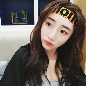 甜美宽边头巾发箍