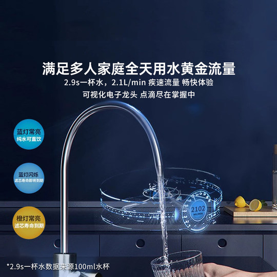 Hanston 0 scale inhibitor household direct drinking water purifier