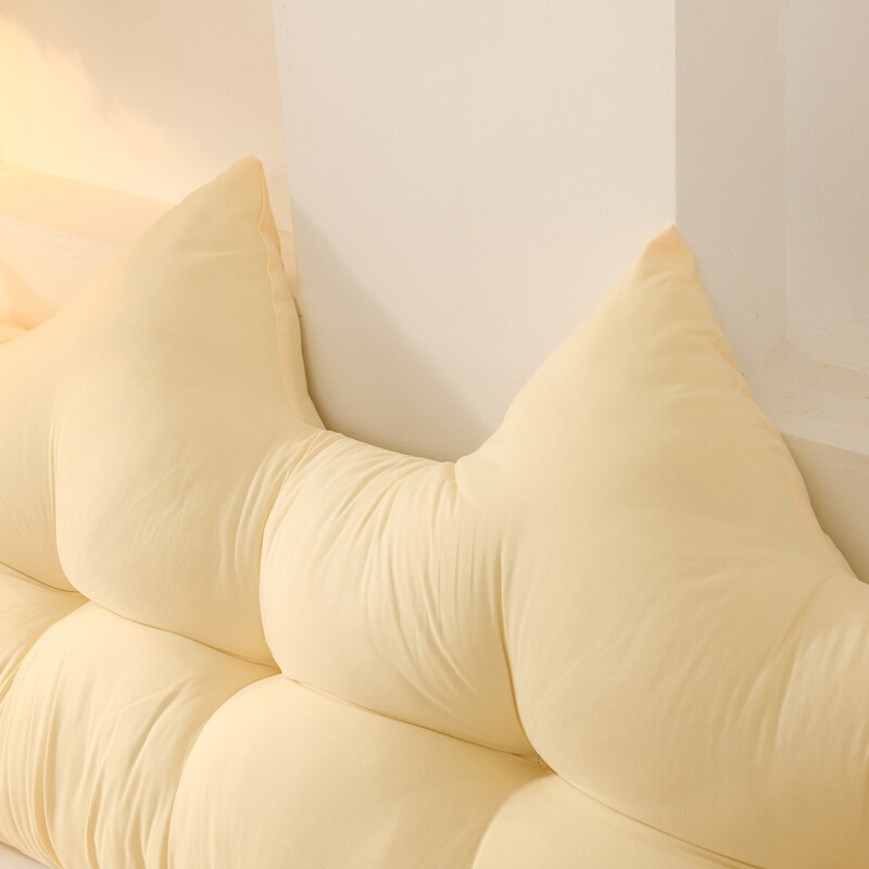 可爱风床头大靠背免拆洗床上卧室榻榻米玩手机护腰靠垫软包,淘宝优惠券,粉丝福利购,淘宝优惠卷