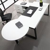 Fashion Boss Table CEO Desk Minimalist Manager Table Modern Plate Large Class Table Boss Table President Desk