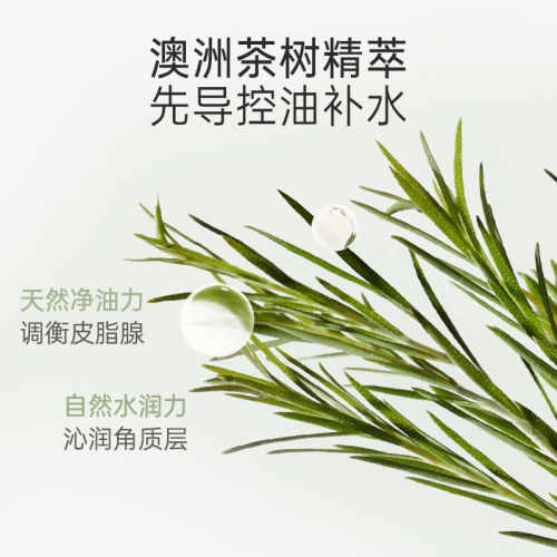 袋鼠妈妈洁面乳洗面奶女茶树控油补水清爽净油光备孕可用护肤品 - 图3