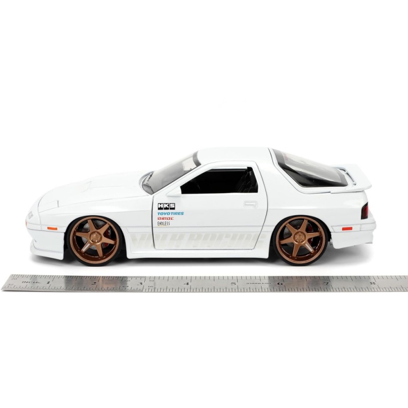 Jada Toys JDM1:24 比例 1985马自达RX-7 FC合金收藏汽车模型玩具 - 图1