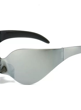 赛博科技感一体式太阳镜2026款先锋前卫y2k骑行墨镜炫酷男女领潮