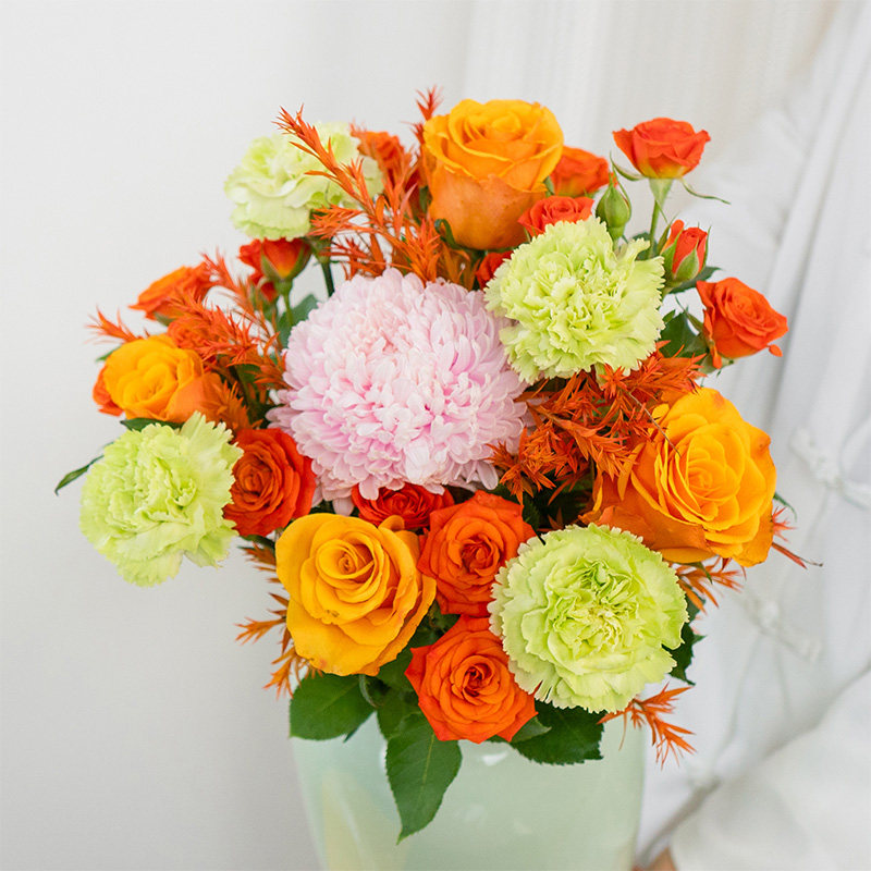 E1花艺师搭配混搭花束现采现发优质家庭水养鲜花,淘宝优惠券,粉丝福利购,淘宝优惠卷