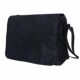 ຖົງບ່າແຂນ crossbody ທະຫານໃຫມ່ satchel ສີດໍາ