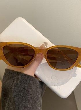 五十公里桃花坞王鹤棣同款墨镜复古墨镜女太阳镜男女眼镜可配近视