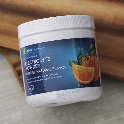 Spot Us Direct Manal Dr. Berg Особое кетогенное электролитное пустого пустопродажа.