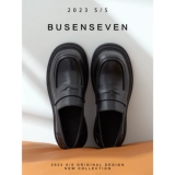 柒步森林 Кожаные лоферы на платформе, весенняя обувь для кожаной обуви, тренд сезона