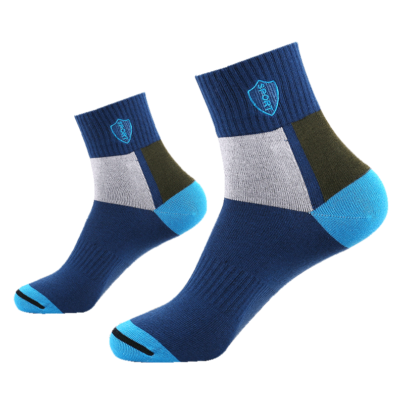 浪莎男士中筒纯棉防臭吸汗春秋长袜 仙痕服饰短袜/打底袜/丝袜/美腿袜