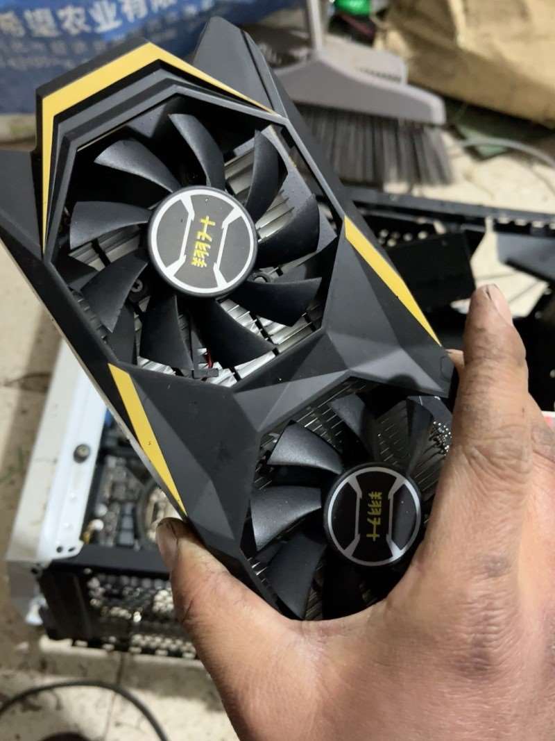 翔升gtx16504g显卡实物如图功能包好-图0