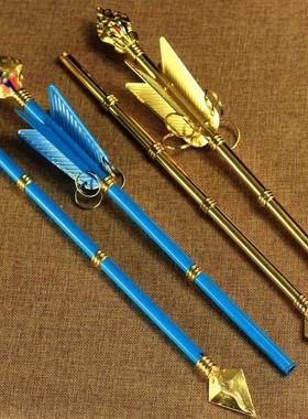 密法传承 用品 尼泊尔莲师财神剑五彩财神剑 招财幡 有箭头款