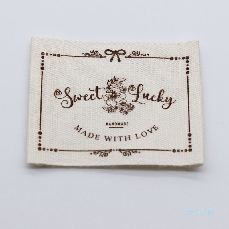 大尺寸handmade纯棉布标印标现货本白棉带DIY手工品布标服装商标,淘宝优惠券,粉丝福利购,淘宝优惠卷