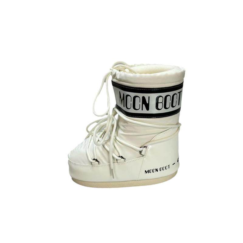 冬季雪地靴女小个子松糕厚底月亮靴加绒加厚保暖棉靴网红爆款增高 - 图3