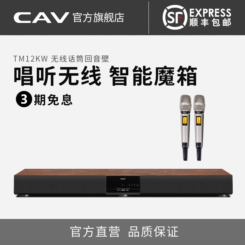 CAV 家用ktv投影电视回音壁音响客厅ktv音响套装卡拉ok一体机唱歌 - 图1