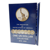 American Innovation 1 dollar commemorative coin positioning collection (with round box without coins)