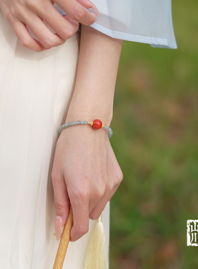 天然翡翠手链南红玛瑙手串