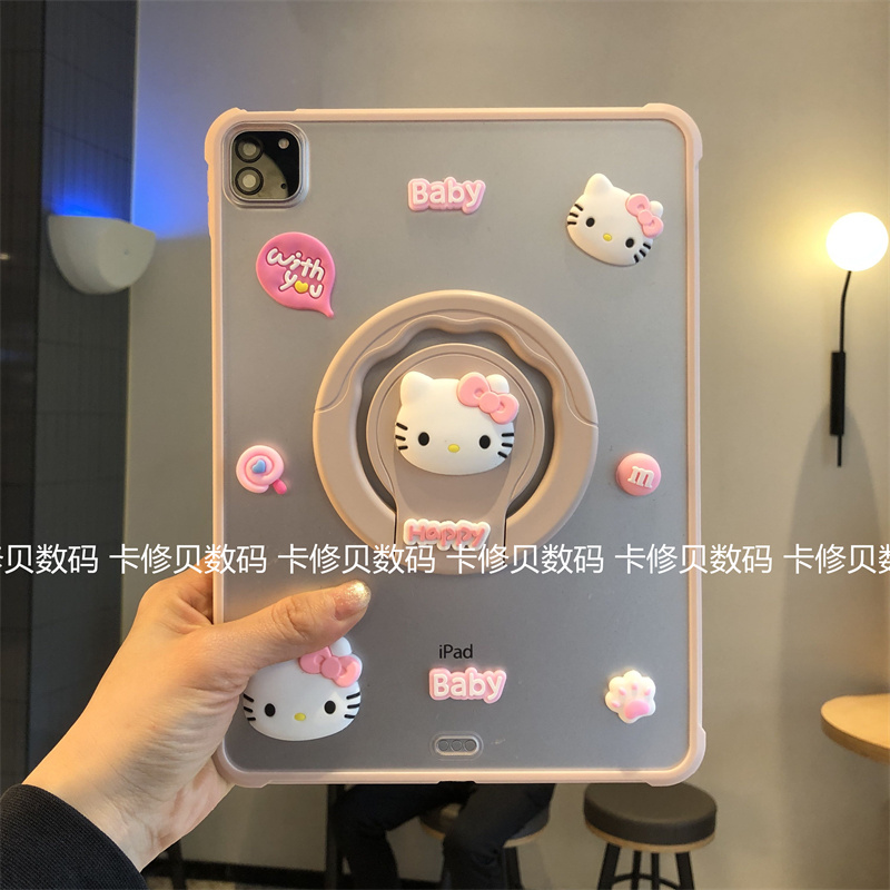 可爱手提360旋转亚克力适用华为MatePad11.5s平板保护套air11.5/SE11寸防弯10.4磨砂Pro11后壳metapadPro12.2 - 图0